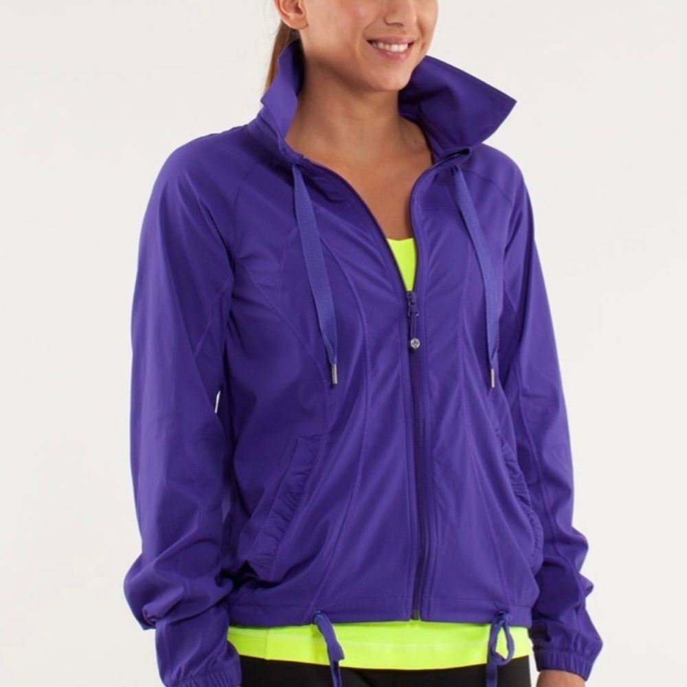 Lululemon Transition Jacket,
Bruised Berry